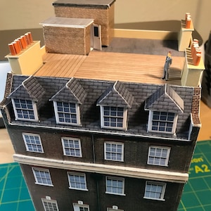 3 Savile Row - (HO 1:87 ) Scale Model Kit (AKA Former HQ of Apple Corps)
