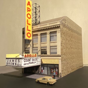 The Apollo Theater - (HO Scale 1:87) Model Kit