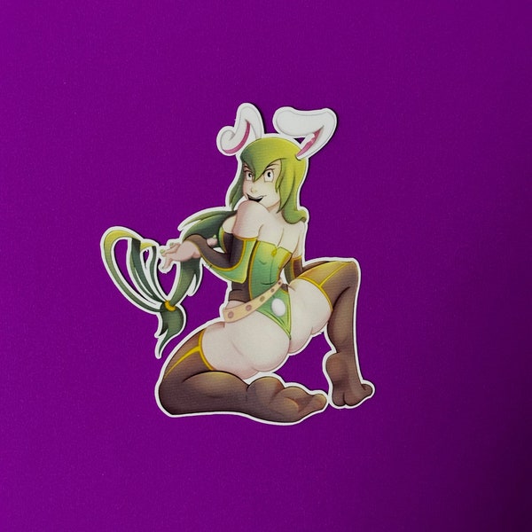 MHA Froppy in Easter Themed Bunny Suit