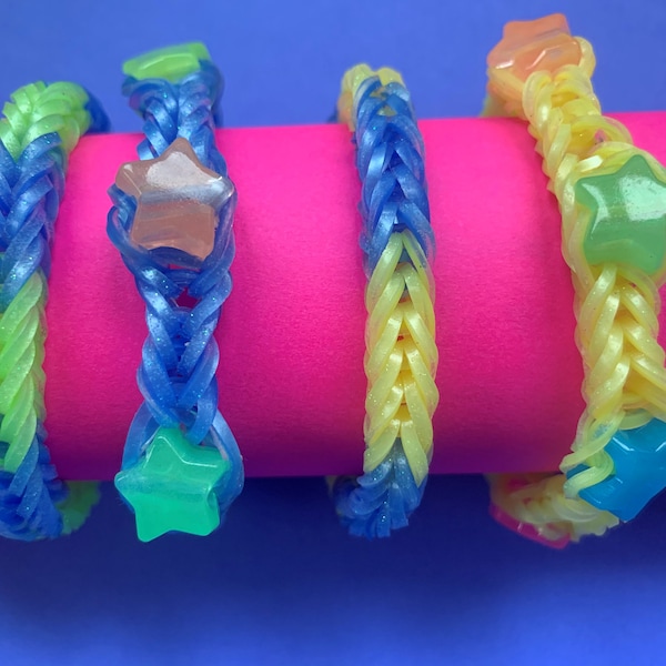Glow in the Dark Rubber Bracelet Etsy