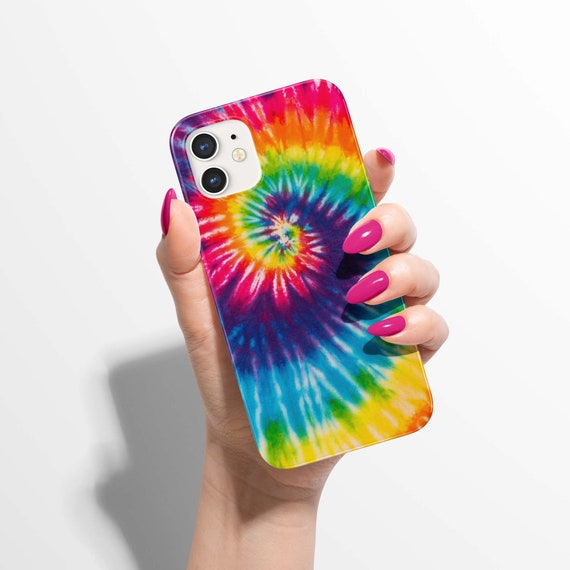 Tie Dye Iphone 11 Case Pastel Rainbow Iphone 12 Case Iphone | Etsy
