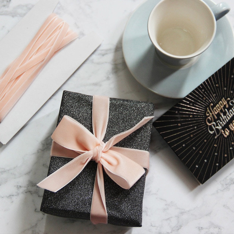 Beyond Trim Velvet Ribbon Soft Sewing Binding Gift Wrapping Decoration Party Wedding Arts Crafts D\u00e9cor DIY 25 Yards