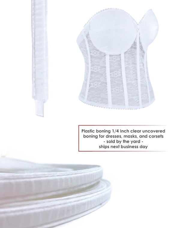 Wholesale Polyester & Plastic Boning Sewing Wedding Dress Fabric