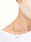 Pearl Mask Hanging Chain, Mask Chain, Face Mask Hanger, Mask Necklace, Neck Chain for Face Mask, Face Mask Lanyard T5022 / T5038
