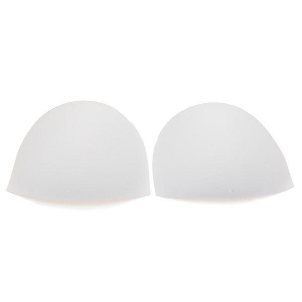 6 pairs Molded Bra Cups, Triangular shaped Inserts, or Sewn In for Lingerie or Swimwear- Sizes #10, #12, #14, #16, #18 (S, M, L, And XL)