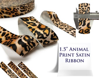 Cheetah print ribbon discount