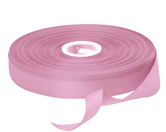 Beyond Trim Satin Ribbon Double Face Soft Sewing Binding Gift Wrapping Decoration Party Wedding Arts Crafts Roll 100 Yard 149 Wild Rose