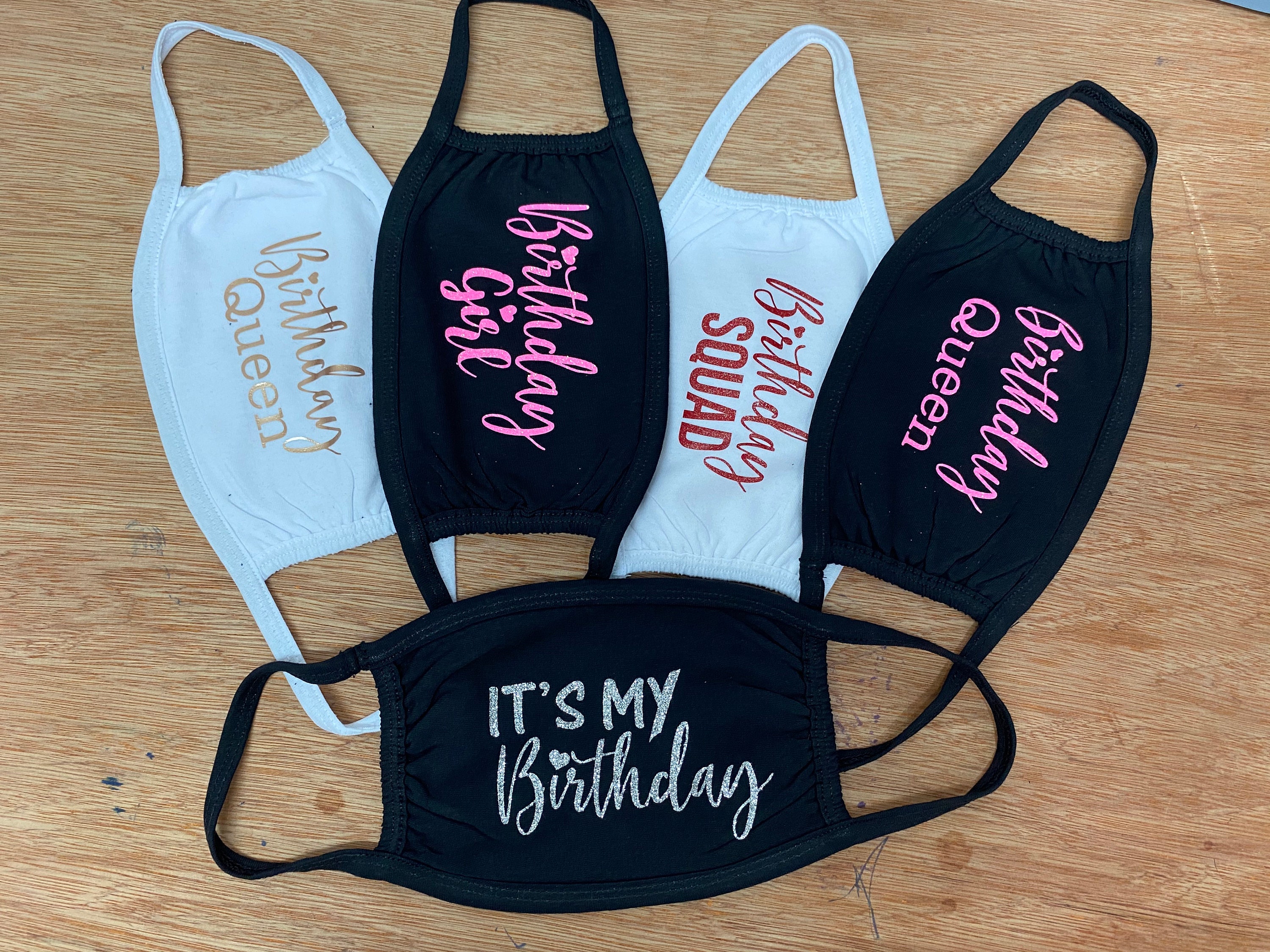 Personalised Birthday Party Mask Mask for Birthday Party | Etsy