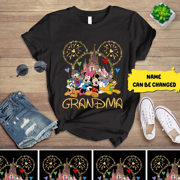 land Grandma Mickey Shirt,  Grandparents Day Shirt, Mimi Grammy Mickey Shirt,  Grandma Shirt, Grandma Mickey Ears Shirt