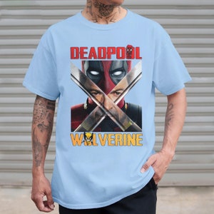 T-shirt Noir Marvel Deadpool Homme – Taille S – Coton Imprimé Graphique