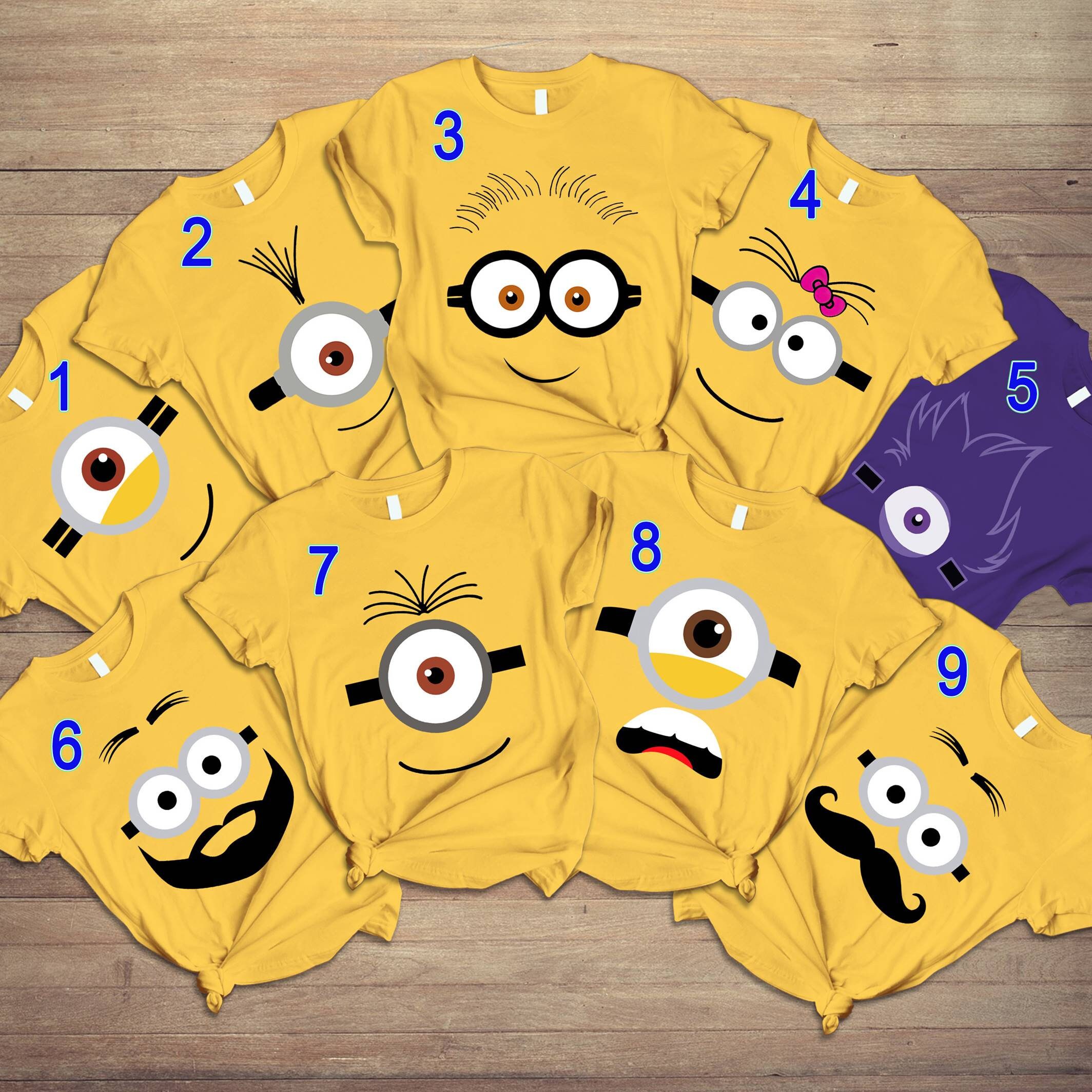 Group Minion Shirts Minions Halloween Shirt despicable Me Etsy