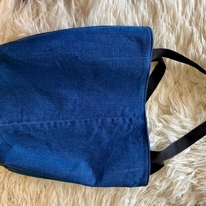 Handtasche Jeanstasche Jeans Upcycling Bild 3