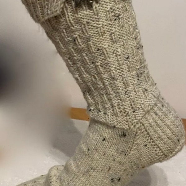 Handgestrickte Socken Trachtenstrümpfe 42/43