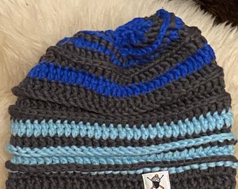 Myboshi Wollmütze Häkelmütze Beanie Longbeanie