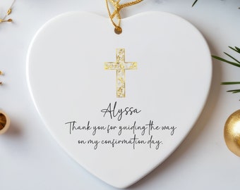 Custom Confirmation Sponsor Gift, Personalized Keepsake Gift For Godparent, Godmother Godfather Thank You Gift, Religious Sponsor, Church