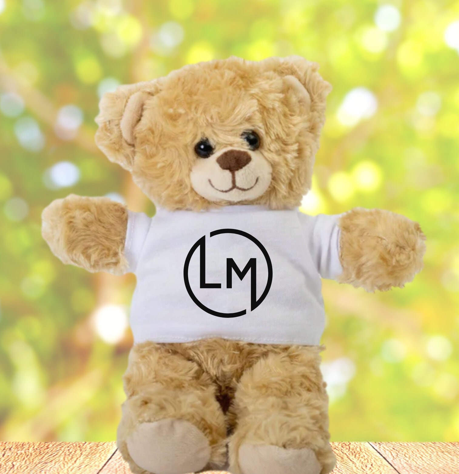 Personalized Teddy Bear, Custom Plush Stuffed Bear Gift, Valentines ...