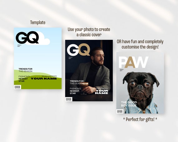 How To Create Your Own GQ/Vogue Cover