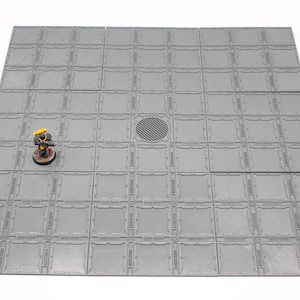 Space Hulk Style Terrain ZM Floor Tiles for use in 28mm Zone Mortalis and Necromunda