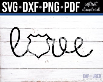 Download Police Love Svg Etsy PSD Mockup Templates