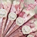 Thank You for Being Our Flower Girl Wedding Sweet Candy Cones Sweets Favour