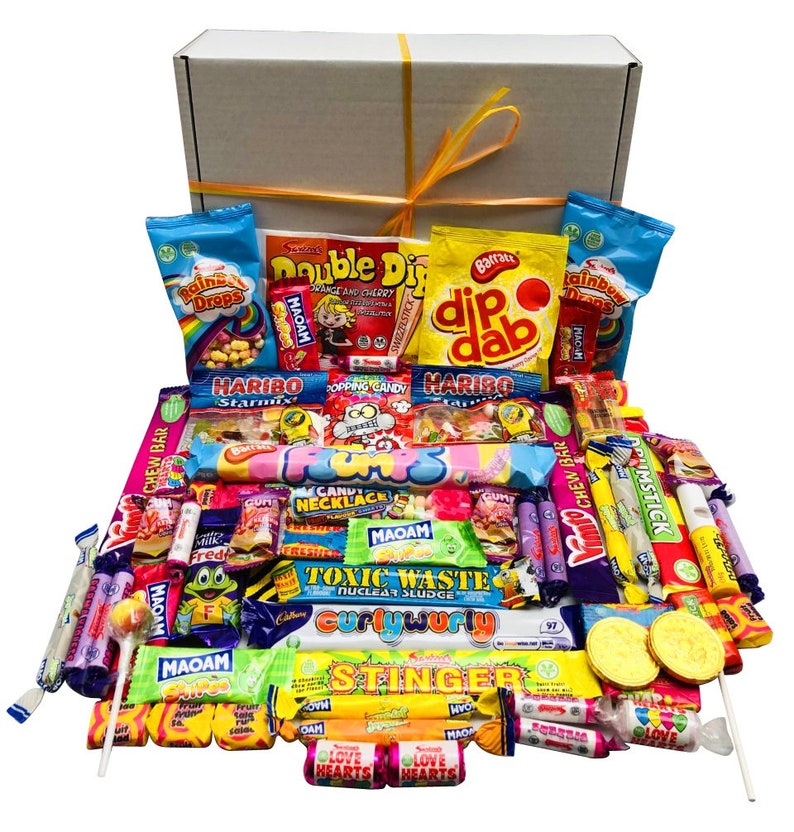 Personalised Pick N Mix the Ultimate Retro Gift Sweets Box 70s Etsy UK