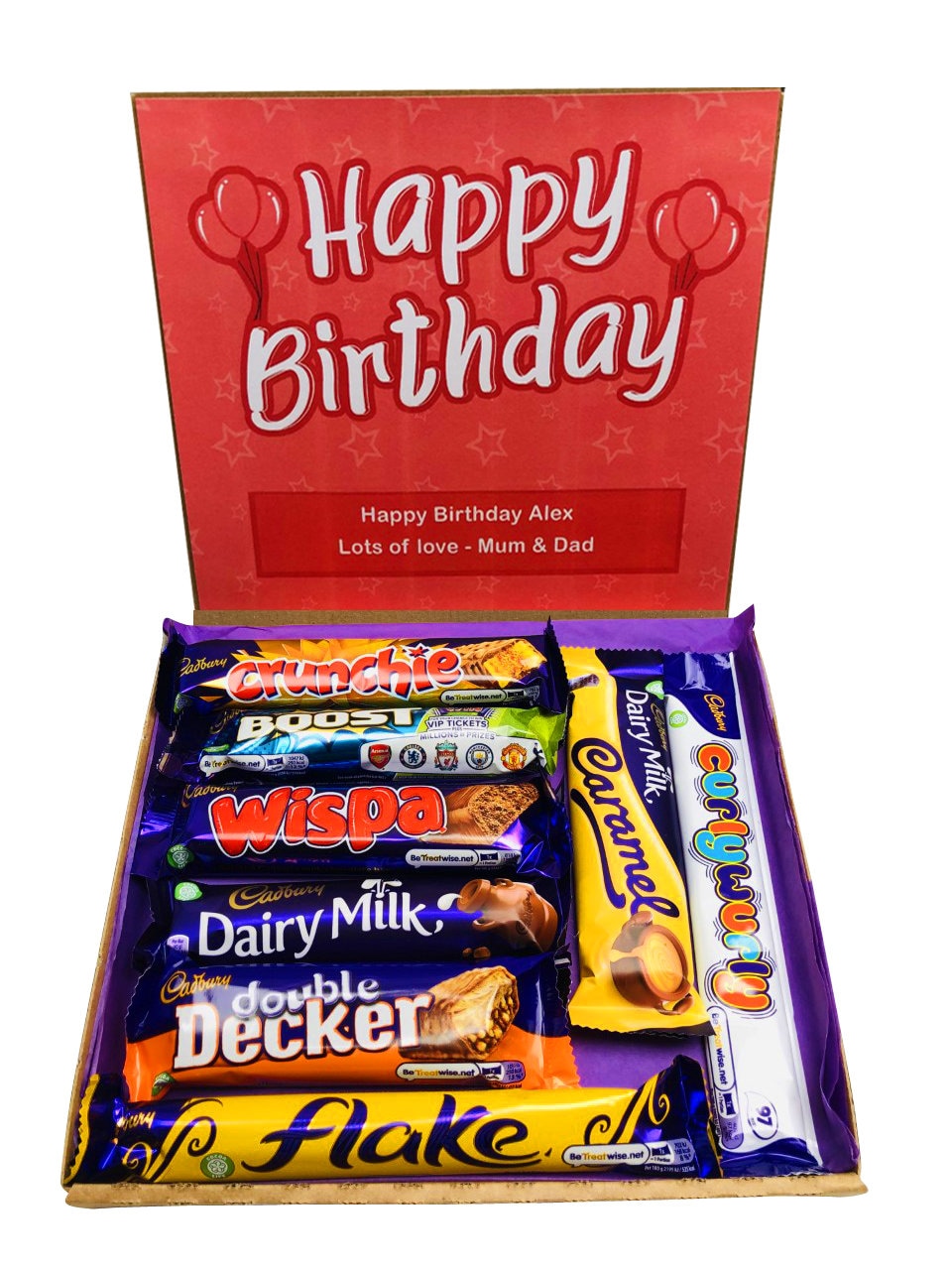 Happy Birthday Cadbury Chocolate Gift Box Hamper Chocolates Etsy