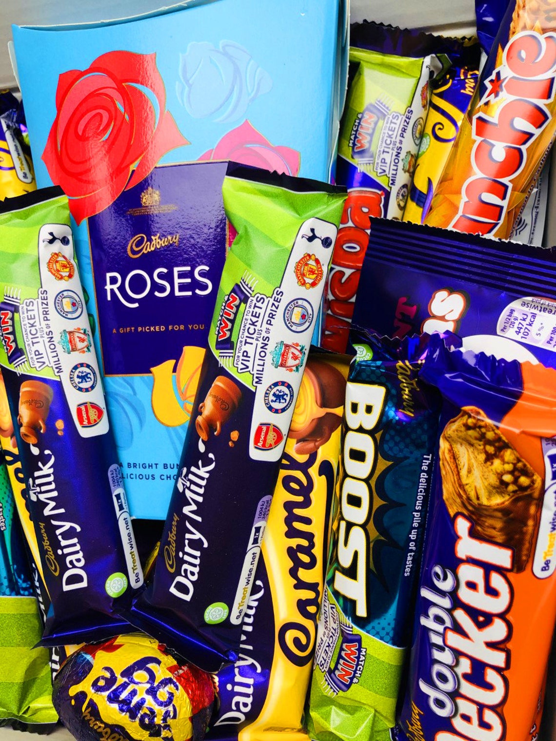 Cadburys Chocolate Gift Sweet Box Chocolates personalizado Etsy