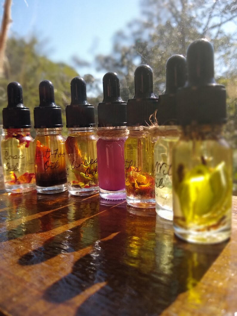 Ritual Oil Set of 3 4 or 5 Ritual Oils Witchcraft Oils Etsy