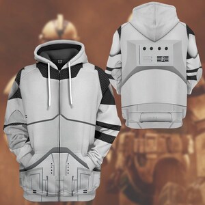 Starwars Clone Trooper Halloween Costumes Hoodie Starwars - Etsy