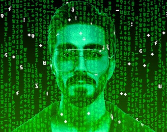 Matrix Effect Gif Photoshop Action