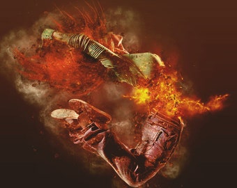 Exploda Photoshop Action