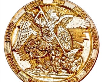 St. Michael the Archangel "Tasma Medallion" – Sacred Amulet for Spiritual Protection