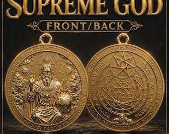 Ultimate Supreme God Medallion - (Good Fortune and Retribution)