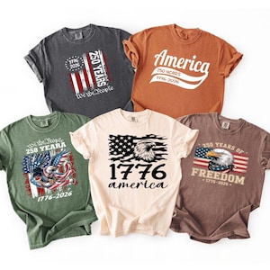 Pacote de arquivos SVG "América 1776", EUA 250 Anos de Liberdade 1776-2026, SVG do 250º Aniversário, Dia da Independência "Nós, o Povo", Arquivos de corte SVG para o 4 de Julho