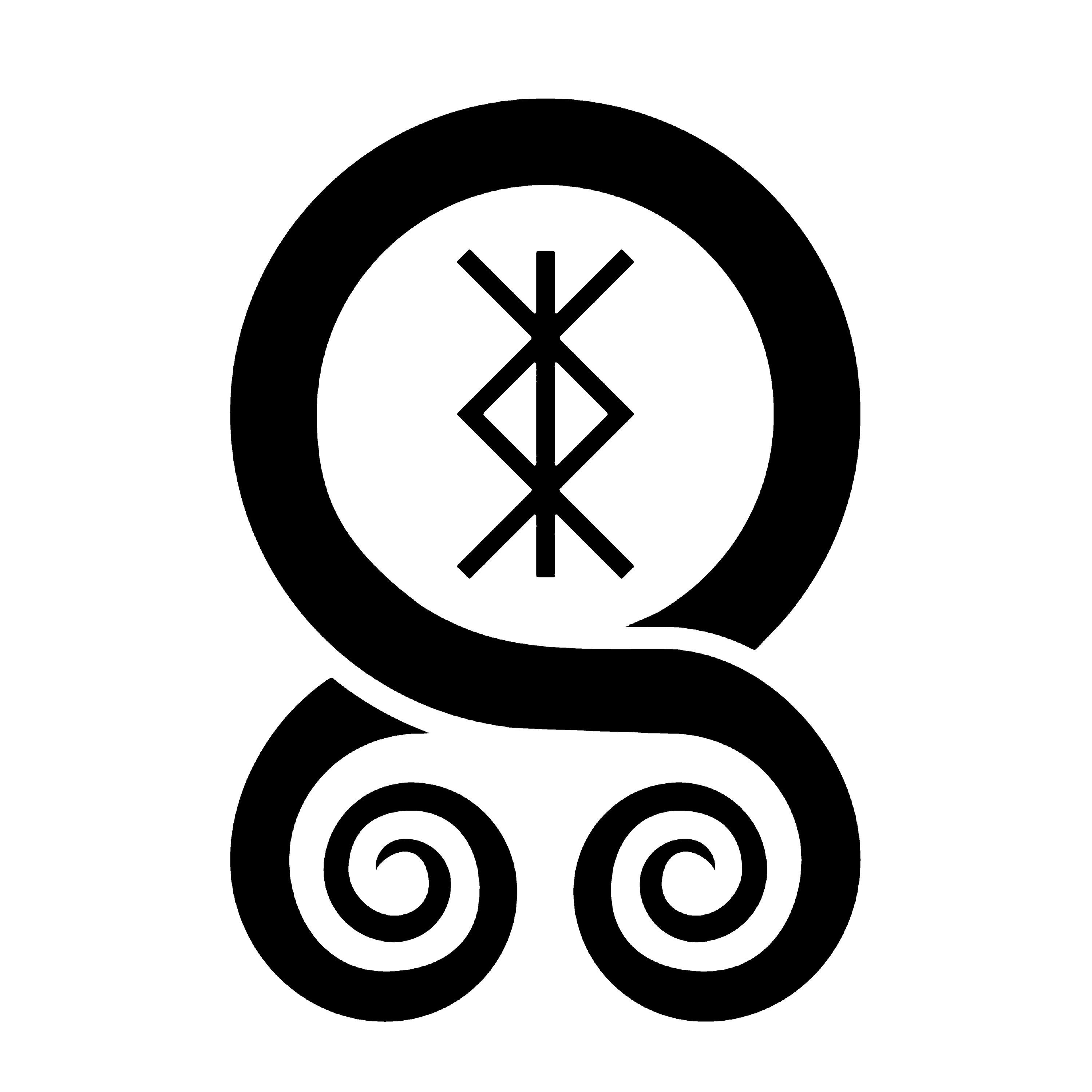 Viking Symbol of Protection Troll Cross Vinyl Decal | Etsy