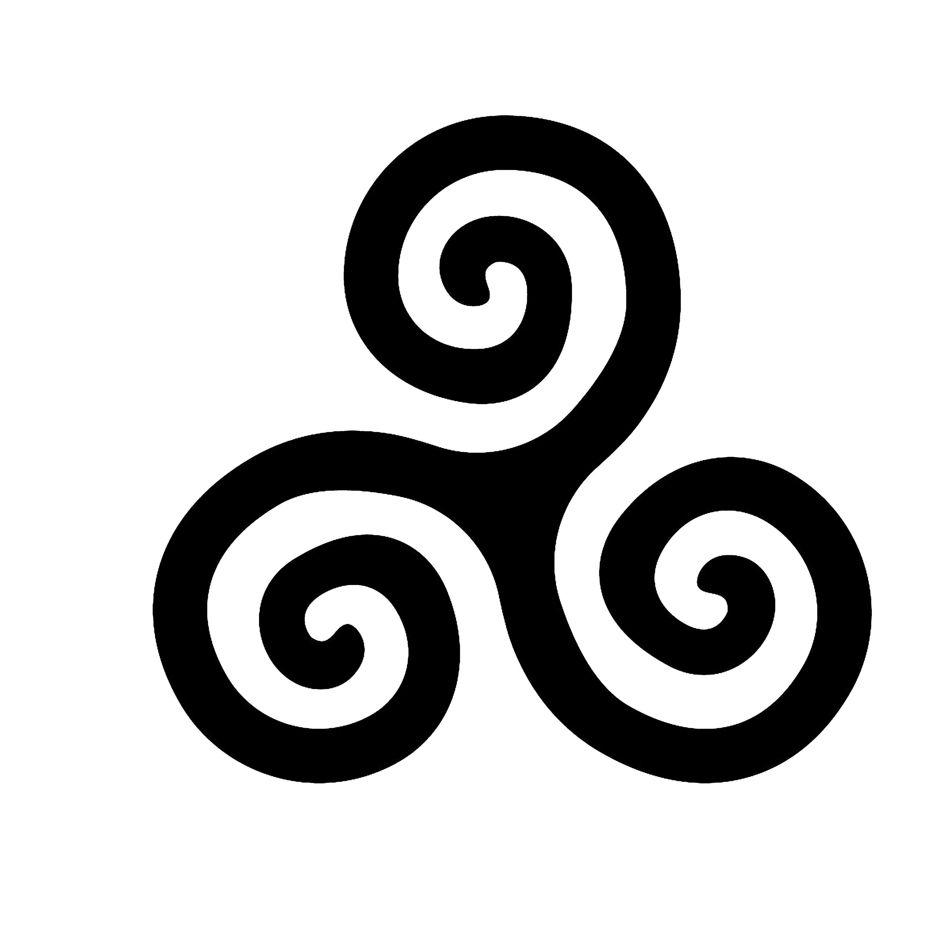 The Horn Triskelion Viking Symbol Vinyl Decal Etsy UK