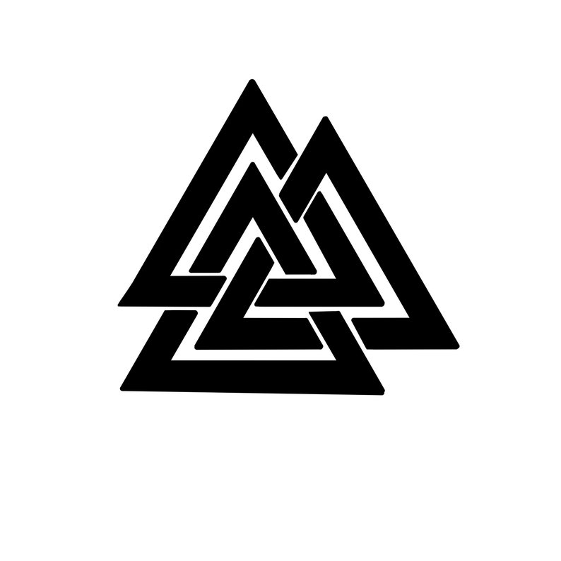 odin valknut symbol odin valknut symbol