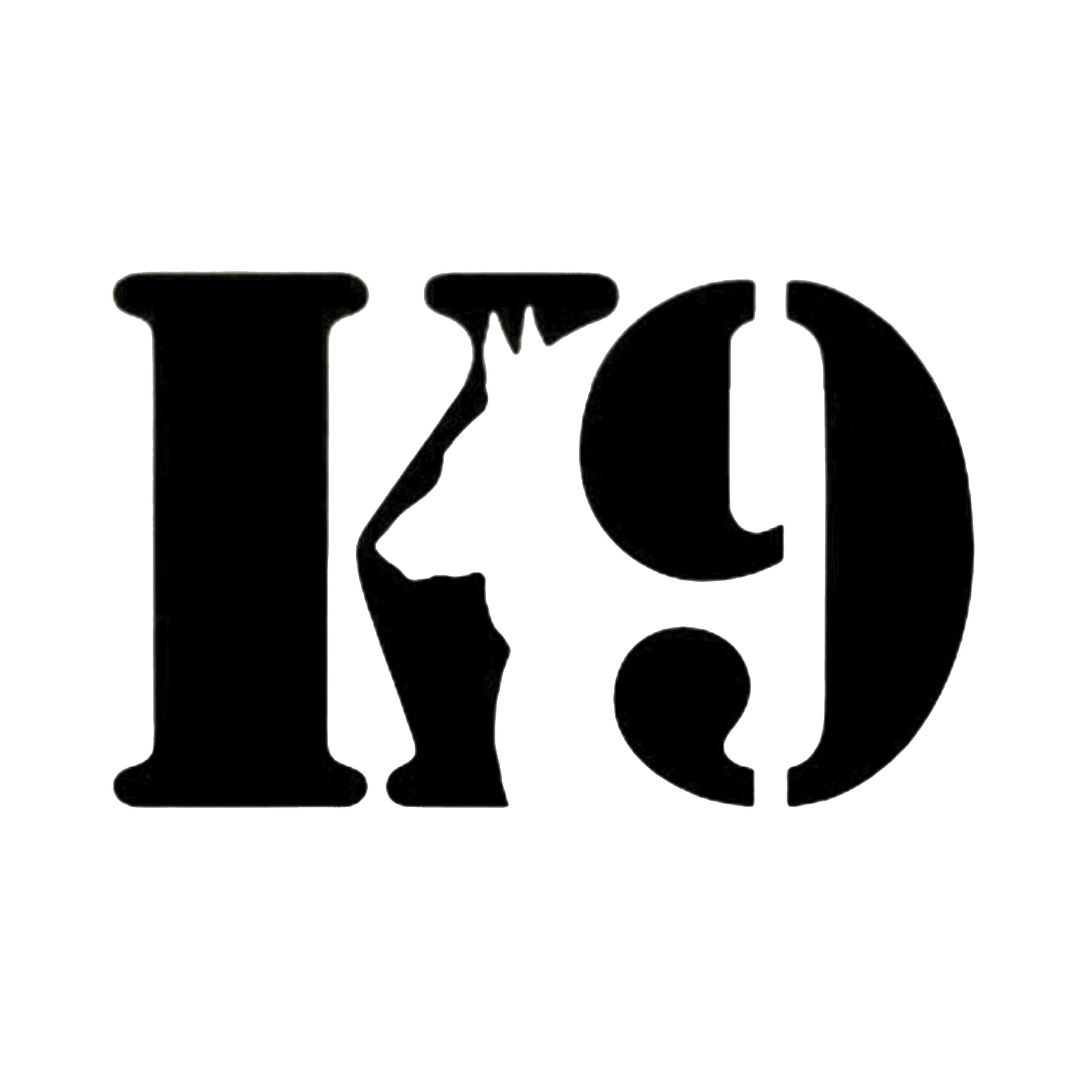 K9 dog Vinyl Decal Etsy