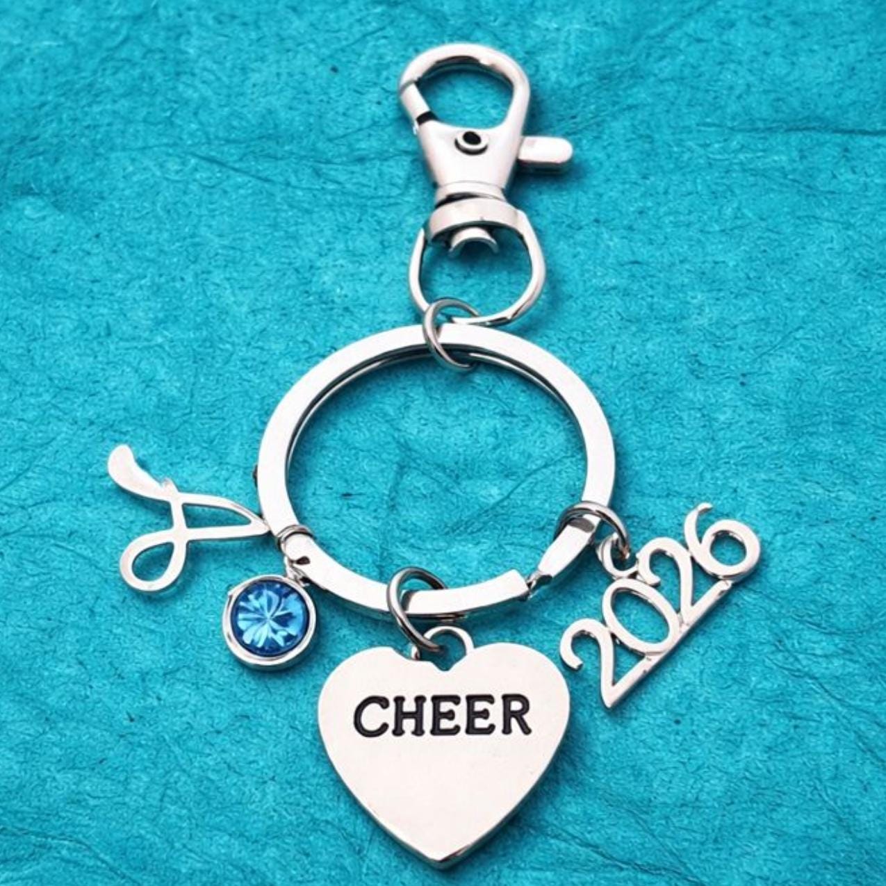 2026 Cheer Keychain, Worlds Cheer Summit All Star Zipper Pull