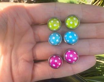 Pickleball Earrings, Pickleball Charm Stud Earrings, Pickleball Jewelry for Women, Womens Pickleball Gifts, Pickleball Player Gift