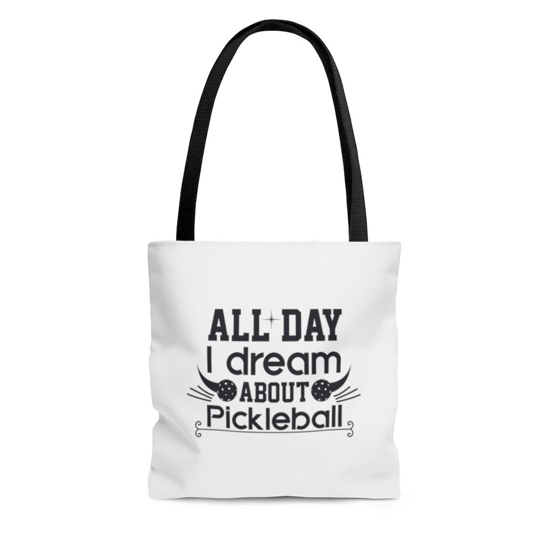 Pickleball AOP Tote Bag Pickleball Gift Birthday Gift Etsy