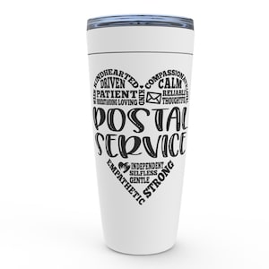 Postal Worker Gift, Postal Service Tumbler, USPS Postal Service, Post Office, Mail Carrier, Retirement, Essential Worker, USPS Gifts