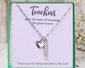 Teacher Gift, Teacher Necklace/ Special Teacher / Best Teacher Ever / Teacher Jewelry  /  Teacher Appreciation Teacher Gift fro Women