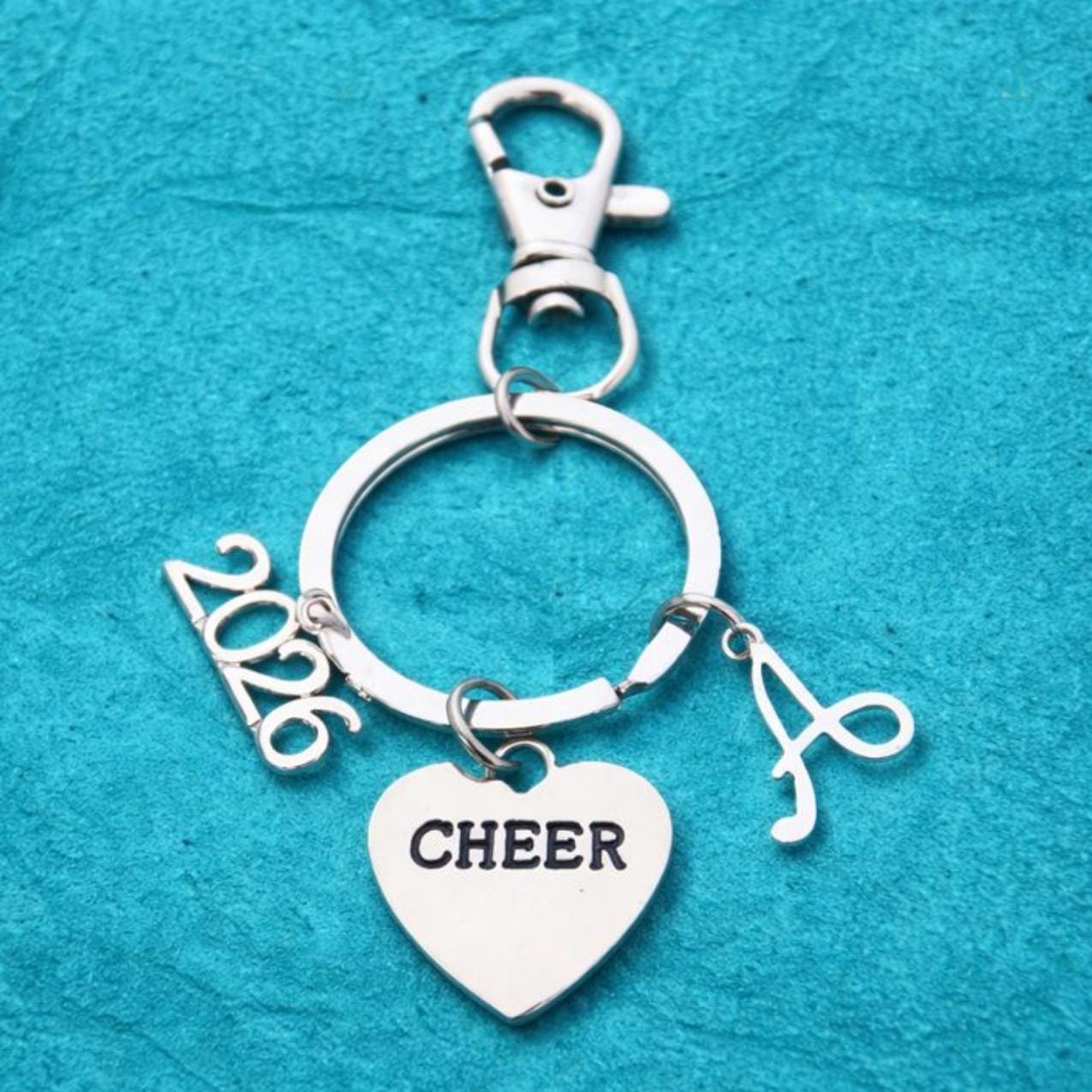 2026 Cheer Keychain, Worlds Cheer Summit All Star Zipper Pull