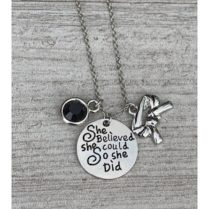 Personalized Girls Martial Arts Necklace with Belt Charm, Martial Arts Jewelry, Karate, MMA, Judo, Tae Kwon Do, Jiu Jitsu