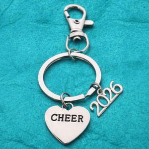 Porte-clés 2026 Cheer, porte-clés à glissière Worlds Cheer Summit All Star pour pom-pom girls, cadeaux Summit Cheer, D1, D2 Summit Cheerleading