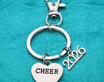 2026 Cheer Keychain, Worlds Cheer Summit All Star Zipper Pull