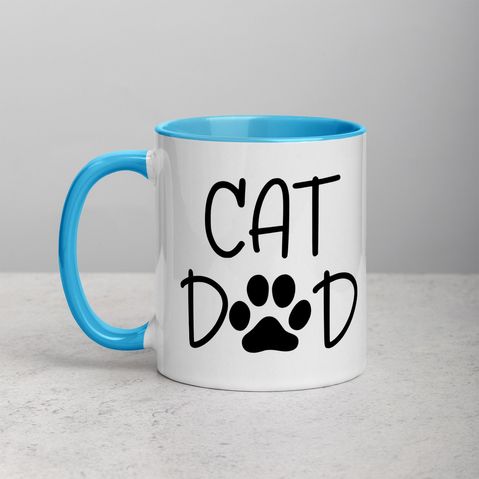 Custom Cat Mug Personalized Cat Dad Mug Pet Parent Gift Etsy