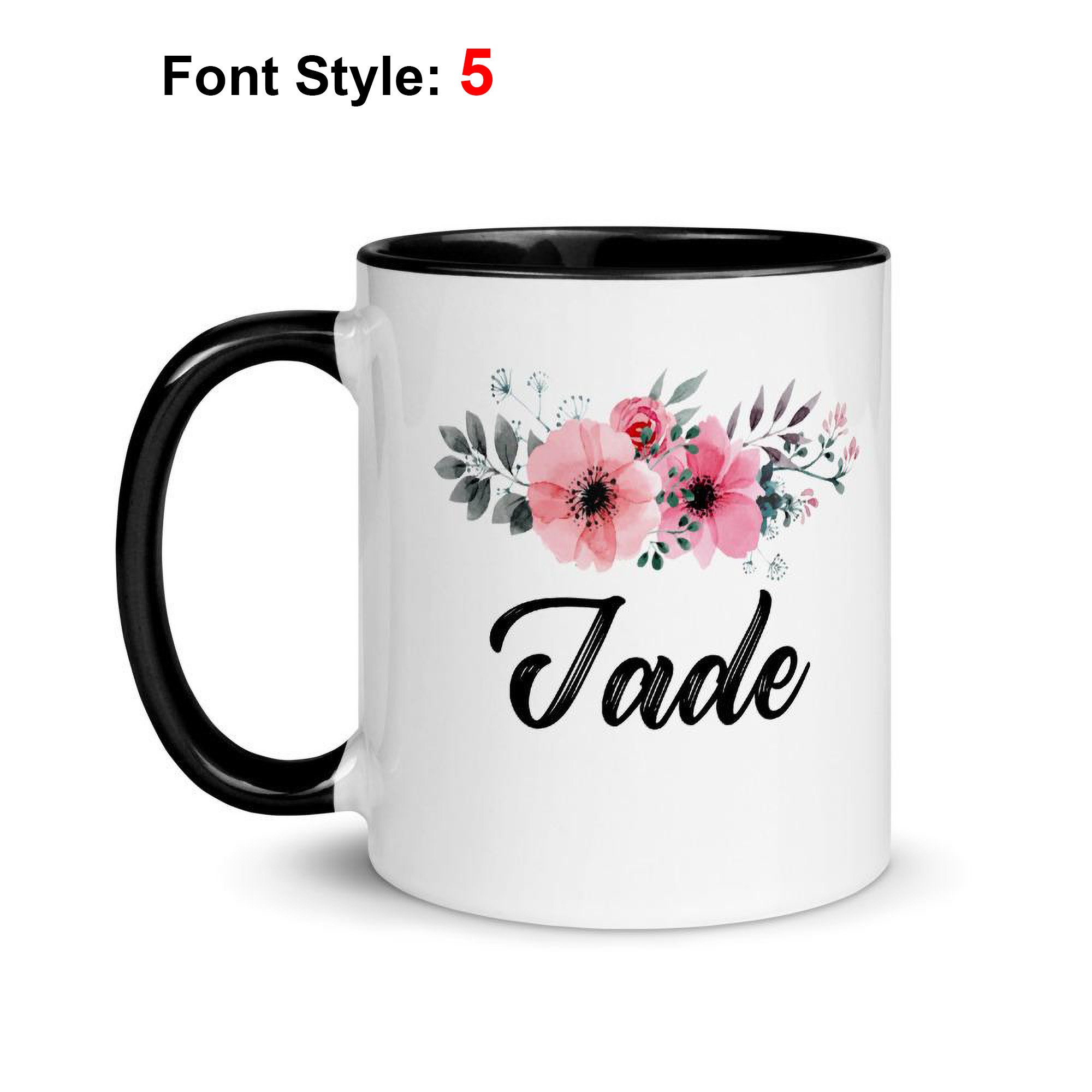 Custom Name Coffee Mug Name Mug for Women Coffee Mug With Etsy UK
