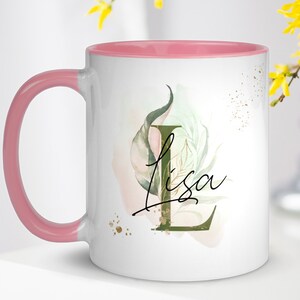 Personalized Monogrammed Mug, Christmas Gift, Thank You Gift For Coworker, Work Colleague Gift